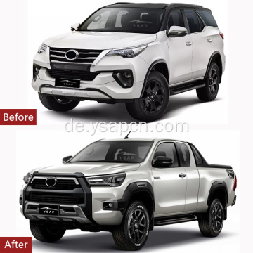 16-20 Fortuner-Facelift zum 2021 Hilux Rocco Kit